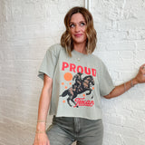 Proud Texas Cropped Tee