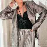 Gunmetal Blazer