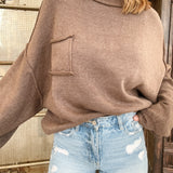 The Exposed Seam Sweater