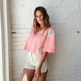 Coral Beach Buttondown