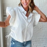 A Ruffled Statement Top