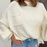 The Exposed Seam Sweater