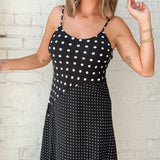 Seeing Spots Midi Dress